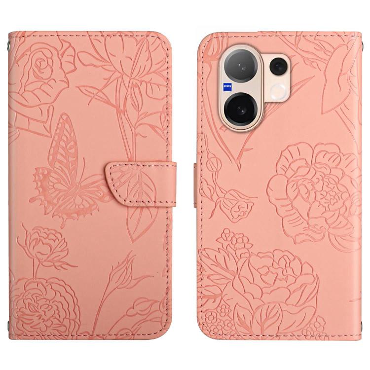 Custodia in pelle con supporto e slot carte per Vivo V70 FE 5G