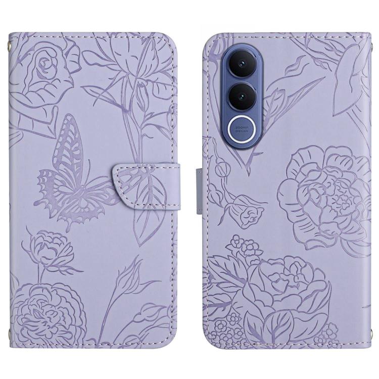 Custodia in pelle con supporto e slot carte per Vivo V70 FE 5G