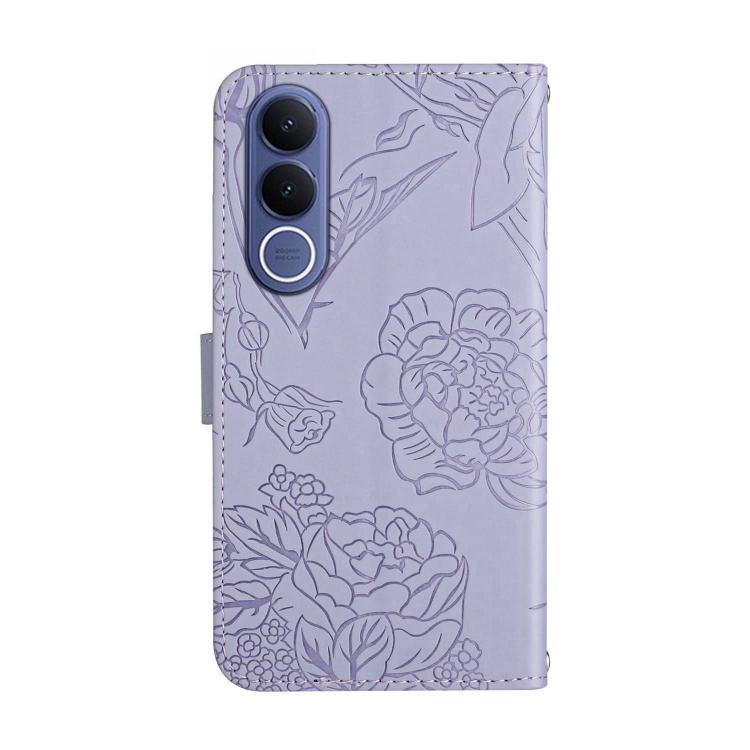 Custodia in pelle con supporto e slot carte per Vivo V70 FE 5G