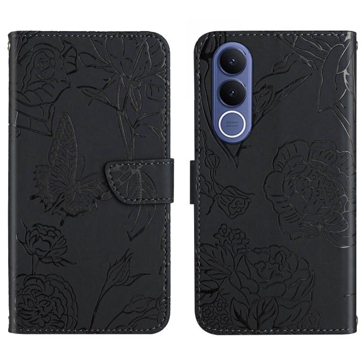 Custodia in pelle con supporto e slot carte per Vivo V70 FE 5G
