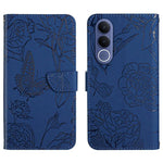 Custodia in pelle con supporto e slot carte per Vivo V70 FE 5G