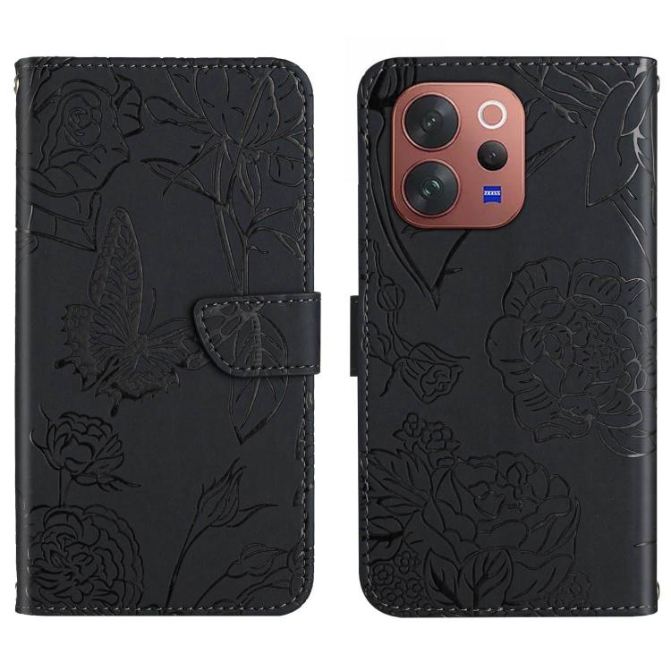 Custodia in pelle con supporto e slot carte per Vivo V70 FE 5G