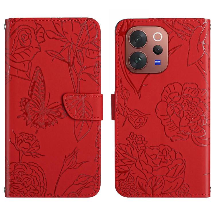 Custodia in pelle con supporto e slot carte per Vivo V70 FE 5G