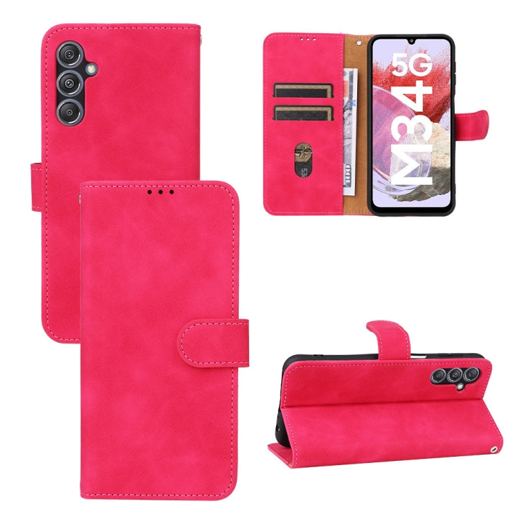 Custodia portafoglio in pelle per Samsung Galaxy M34 5G