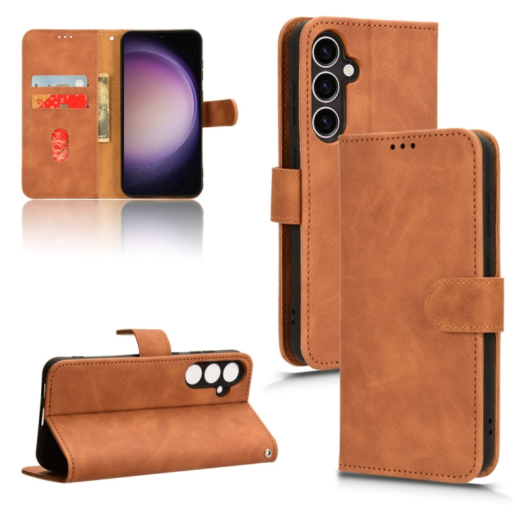 Custodia portafoglio in pelle per Samsung Galaxy S23 FE 5G