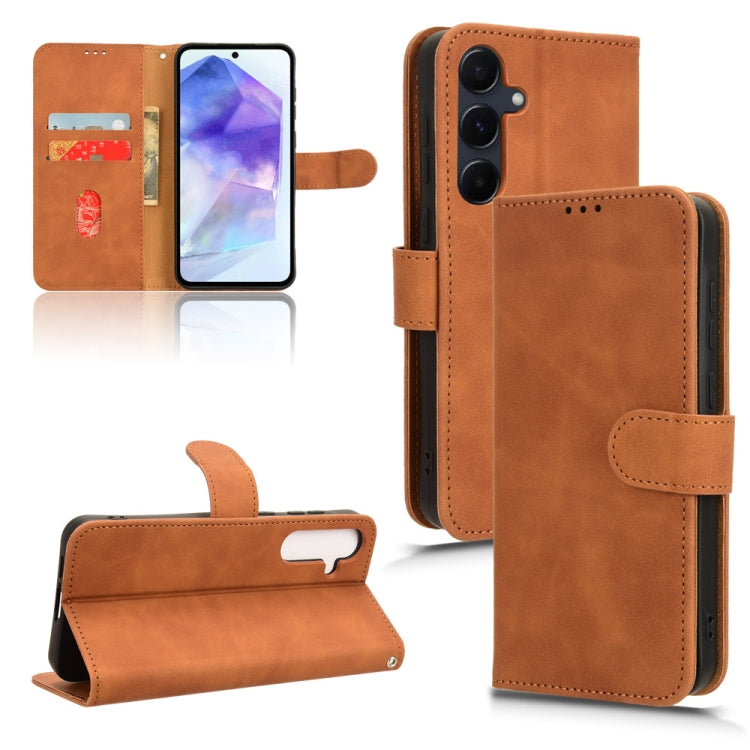 Custodia portafoglio in pelle per Samsung Galaxy M55