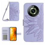 Custodia in pelle con flip Sun Flower e cordino per Realme 11 Pro