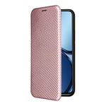 Custodia per telefono in pelle con vibrazione in fibra di carbonio, For OPPO Reno12 Pro 5G Global, For OPPO Reno12 5G Global, For OPPO A3 Pro Global, For OPPO Reno11 F 5G