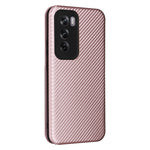 Custodia per telefono in pelle con vibrazione in fibra di carbonio, For OPPO Reno12 Pro 5G Global, For OPPO Reno12 5G Global, For OPPO A3 Pro Global, For OPPO Reno11 F 5G