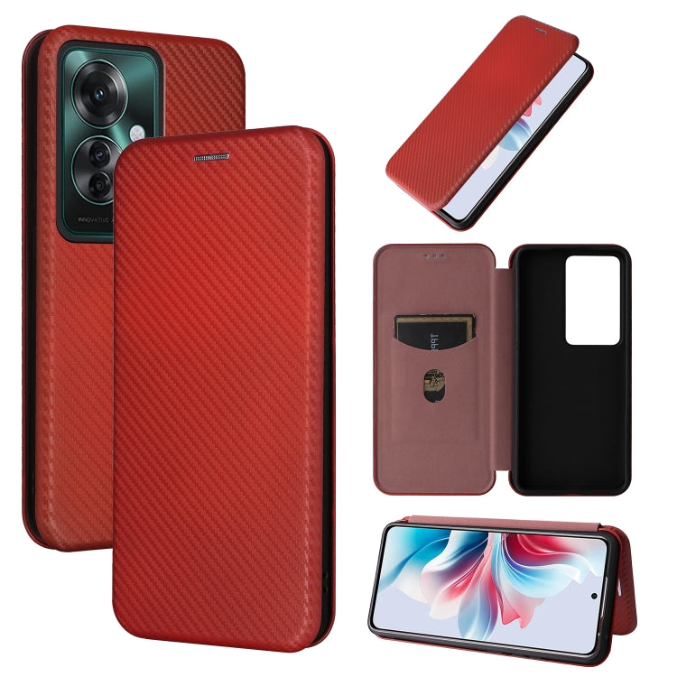 Custodia in pelle con vibrazione in fibra di carbonio per OPPO Find X8