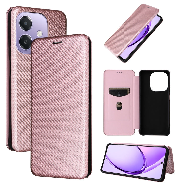 Custodia in pelle con vibrazione in fibra di carbonio per OPPO Find X8