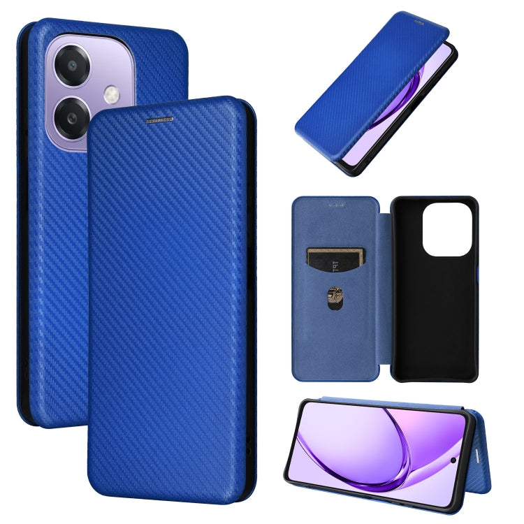 Custodia in pelle con vibrazione in fibra di carbonio per OPPO Find X8