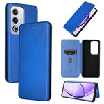 Custodia per telefono in pelle con vibrazione in fibra di carbonio, For OPPO Reno12 Pro 5G Global, For OPPO Reno12 5G Global, For OPPO A3 Pro Global, For OPPO Reno11 F 5G
