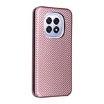 Custodia in pelle con vibrazione in fibra di carbonio per OPPO F29 5G