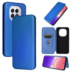Custodia in pelle con vibrazione in fibra di carbonio per OPPO F29 5G