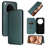 Custodia in pelle con vibrazione in fibra di carbonio per OPPO A5 5G e Find X8