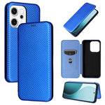 Custodia in pelle con vibrazione in fibra di carbonio per OPPO Find X9
