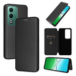 Custodia in pelle con vibrazione in fibra di carbonio per OPPO A5 5G e Find X8