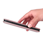 Custodia in pelle con vibrazione in fibra di carbonio per OPPO Find X9