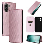 Custodia per telefono in pelle con vibrazione in fibra di carbonio, For OPPO Reno15 F 5G, For OPPO Reno15 Pro Max 5G Global, For OPPO A6x 5G / 4G, For OPPO Reno15 5G Global