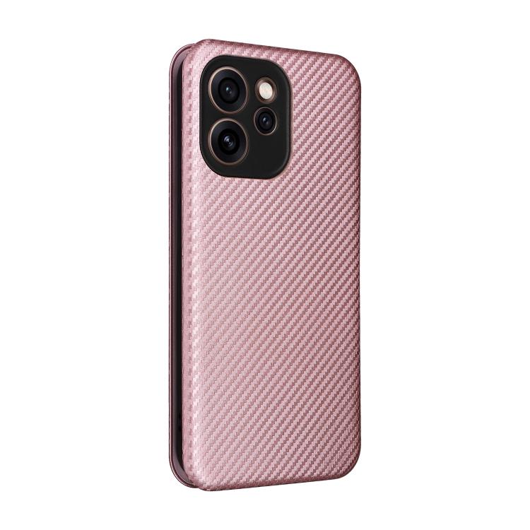 Custodia per telefono in pelle con vibrazione in fibra di carbonio, For OPPO Reno15 F 5G, For OPPO Reno15 Pro Max 5G Global, For OPPO A6x 5G / 4G, For OPPO Reno15 5G Global