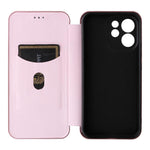 Custodia per telefono in pelle con vibrazione in fibra di carbonio, For OPPO Reno15 F 5G, For OPPO Reno15 Pro Max 5G Global, For OPPO A6x 5G / 4G, For OPPO Reno15 5G Global