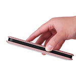 Custodia per telefono in pelle con vibrazione in fibra di carbonio, For OPPO Reno15 F 5G, For OPPO Reno15 Pro Max 5G Global, For OPPO A6x 5G / 4G, For OPPO Reno15 5G Global