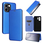 Custodia per telefono in pelle con vibrazione in fibra di carbonio, For OPPO Reno15 F 5G, For OPPO Reno15 Pro Max 5G Global, For OPPO A6x 5G / 4G, For OPPO Reno15 5G Global