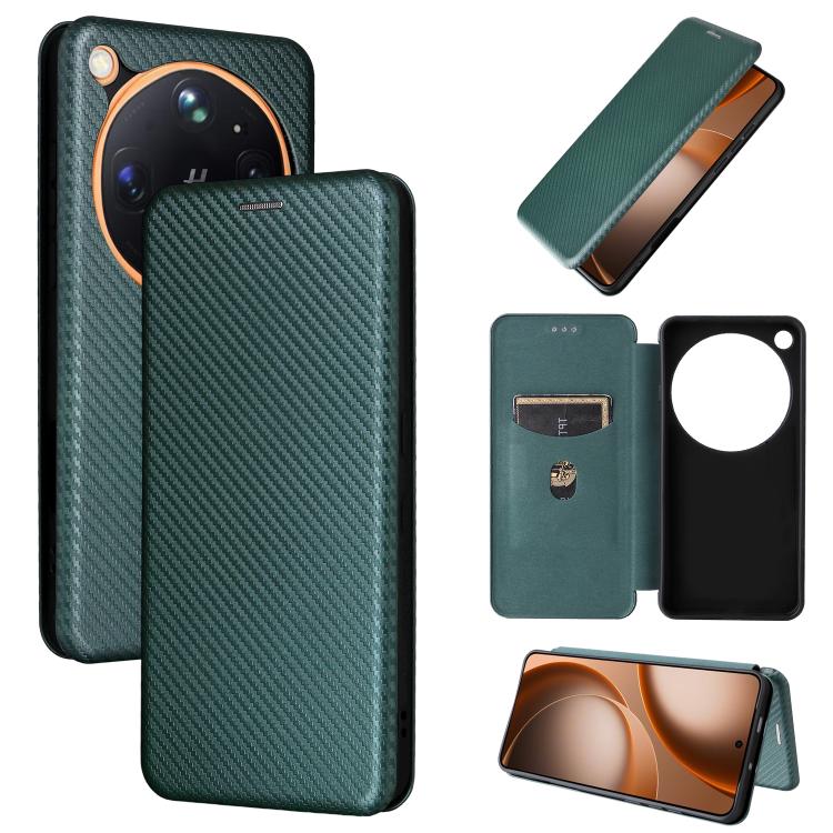 Custodia per telefono in pelle con vibrazione in fibra di carbonio, For OPPO Reno16 F 5G / Reno16 FS 5G, For OPPO Reno15 A 5G, For OPPO Reno16 / Reno16 Pro 5G Global, For OPPO Find X9 Ultra