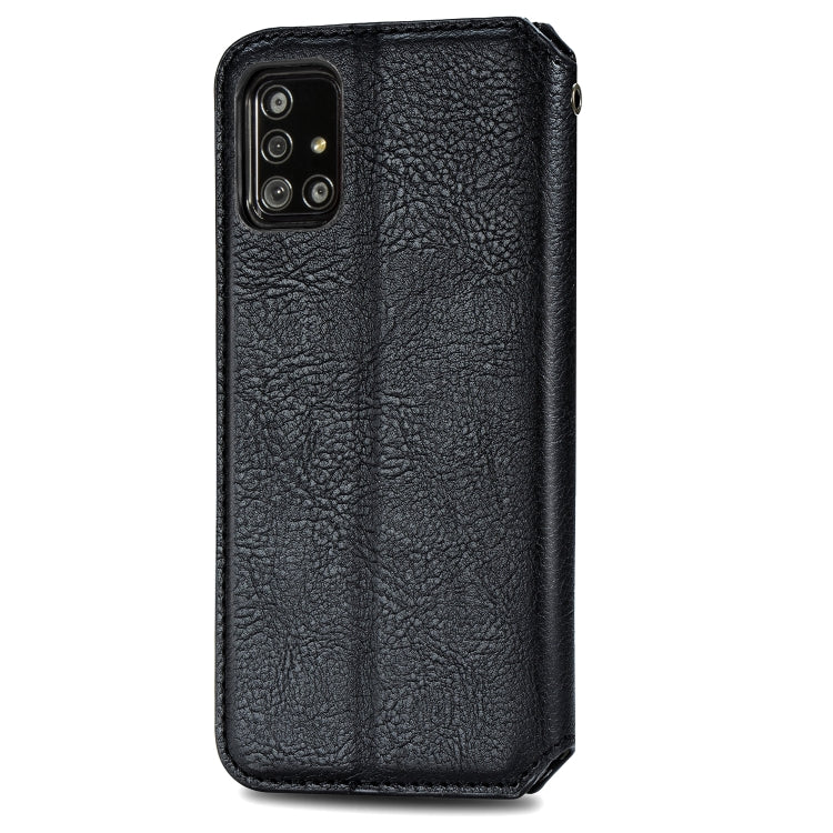 Custodia portafoglio in pelle con slot carte e chiusura magnetica