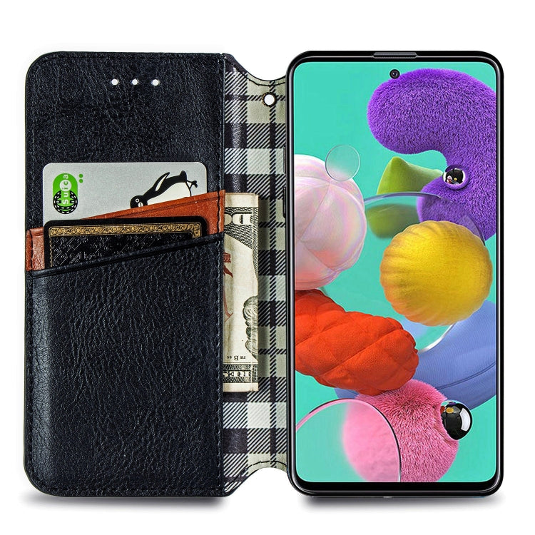 Custodia portafoglio in pelle con slot carte e chiusura magnetica