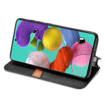 Custodia portafoglio in pelle con slot carte e chiusura magnetica