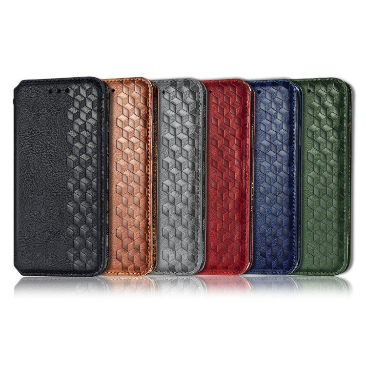 Custodia portafoglio in pelle con slot carte e chiusura magnetica