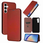 Custodia portafoglio in pelle con slot carte per Samsung Galaxy S