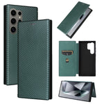 Custodia portafoglio in pelle con slot carte per Samsung Galaxy S