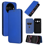 Custodia in pelle con vibrazione per Sharp Aquos R8 Pro e R8