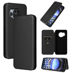 Custodia in pelle con vibrazione per Sharp Aquos R8 Pro e R8