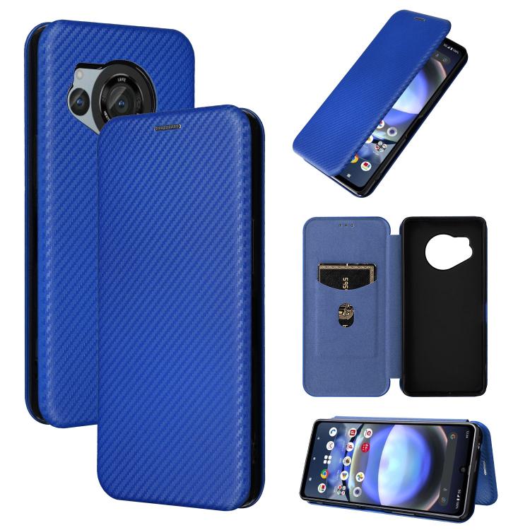 Custodia in pelle con vibrazione per Sharp Aquos R8 Pro e R8