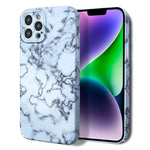 Custodia per telefono con motivo in marmo, For iPhone XS / X, For iPhone XR, For iPhone 8 Plus / 7 Plus