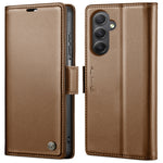 Custodia portafoglio in pelle con fibbia per Samsung Galaxy