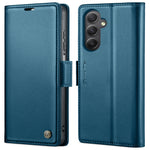Custodia portafoglio in pelle con fibbia per Samsung Galaxy