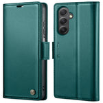 Custodia portafoglio in pelle con fibbia per Samsung Galaxy