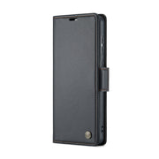 Custodia portafoglio in pelle con fibbia per Samsung Galaxy