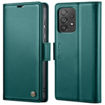 Custodia portafoglio in pelle con fibbia per Samsung Galaxy