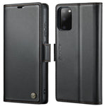 Custodia portafoglio in pelle con fibbia per Samsung Galaxy S20