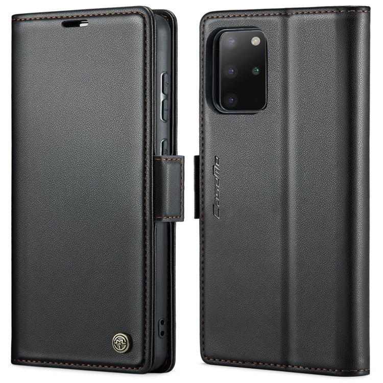 Custodia portafoglio in pelle con fibbia per Samsung Galaxy S20