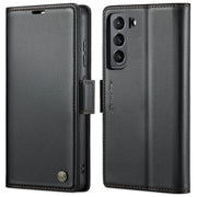 Custodia portafoglio in pelle con fibbia per Samsung Galaxy