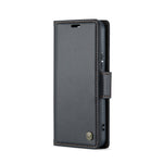 Custodia portafoglio in pelle con fibbia per Samsung Galaxy