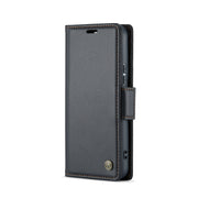 Custodia portafoglio in pelle con fibbia per Samsung Galaxy