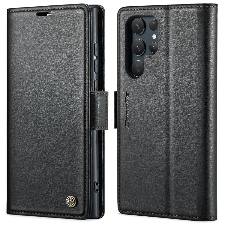 Custodia portafoglio in pelle con fibbia per Samsung Galaxy
